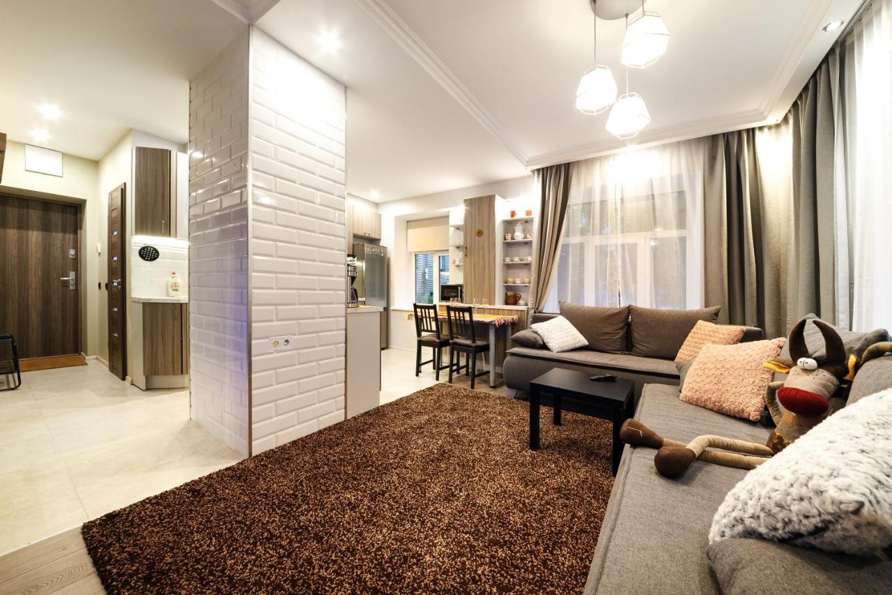 Parkcosylux Two Bedrooms Apart Free Parking Riga Luaran gambar