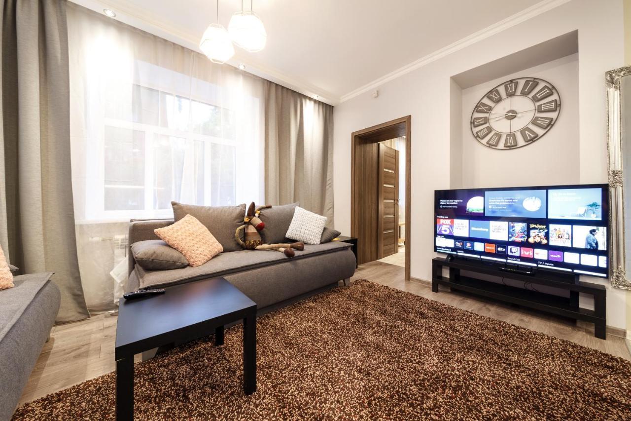 Parkcosylux Two Bedrooms Apart Free Parking Riga Luaran gambar